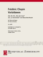 Variations on the aria 'Non più mesta' op. posth. Standard
