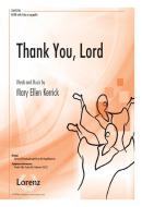 Thank You, Lord 