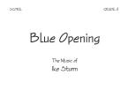 Blue Opening 