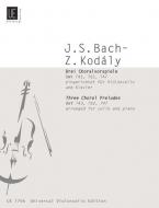 3 Choralchorvorspiele 