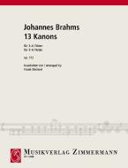 13 Canons op. 113 Standard