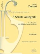 3 Sonate autografe 