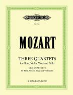 3 Quartets K285 K298 K285b 