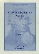 Piano Sonatas Vol. 3 