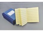 Notenschreibbuch blau 6 Systeme 
