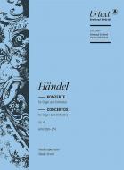Konzerte für Orgel und Orchester op 4 HWV 289-294 