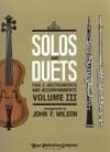 Solos and Duets for C Instruments & Acc., Vol. III 