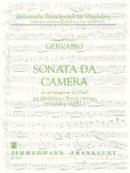 Sonata per camera in sol maggiore (G major) 