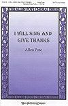 I Will Sing and Give Thanks 