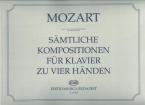 Sämtliche Kompositionenfür Klavier zu vierHänden 
