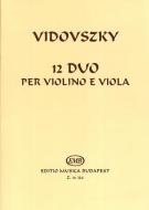 12 duo per violino e viola 