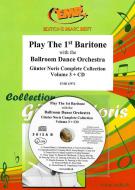 Play The 1st Baritone (Treble Clef) With The Ballroom Dance Orchestra Standard