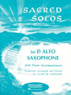 Sacred Solos for Alto Saxophone and Piano 