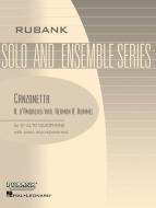 Canzonetta E Flat Alto Saxophone Solos 