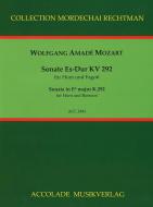 Sonata in Eb major K. 292 