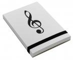 Notizblock Violinschlüssel A7 