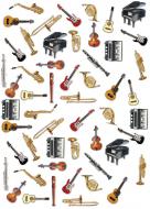 Wrapping Paper - Instruments 