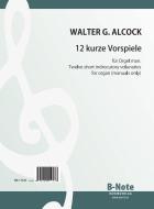12 short introductory voluntaries for organ 