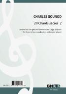 20 chants sacrés for 3 to 4 equal voices and organ (piano) 