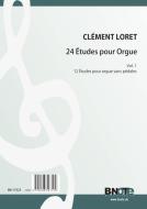 24 Études pour orgue - Vol. 1: 12 Etudes without pedal 