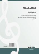 44 duets for two violins Sz.98 