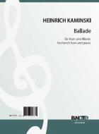 Ballade for french horn and piano 