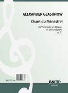 Chant du Ménestrel for cello and piano op.71 