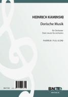 Doric music for orchestra (Full score) 