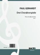 Three choral preludes for organ op.1 