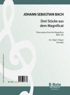 Three pieces from the Magnificat BWV 243 (arr. organ) 