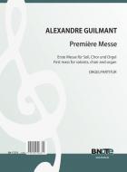 First mass for soloists, SATB choir and organ (organ score) 