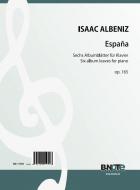 Espana - Six album leaves for piano op. 165 