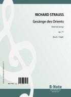 Five oriental songs op.77 
