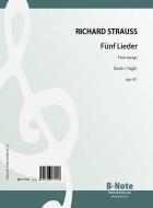 Five songs op.41 (high) 
