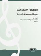 Introduction and fugue for organ op.30 
