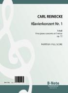 First piano concerto in f minor op.72 (full score) 