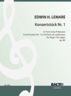 Concert piece nr. 1 in the form of a polonaise for organ op.80 