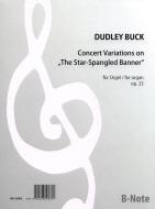 Concert variations on 'The Star-Spangled Banner' for organ op. 23 