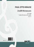 Miniatures for organ op. 13 