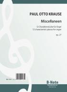 Miscellaneen - 12 characteristic pieces for organ op.27 