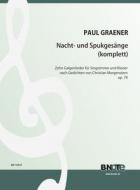 Nacht- und Spukgesänge for voice and piano op.79 (complete) 