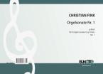 First organ sonata in g minor op.1 