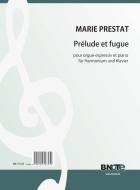 Prélude et fugue for harmonium and piano 