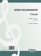 Prelude in g minor op.23/5 (Arr. organ) 