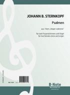 Psalms from 'Vesper solemnis' for two female voices and organ 