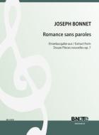 Romance sans paroles (from Douze Pièces pour orgue op.7) 