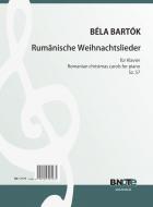 Romanian christmas carols for piano Sz.57 