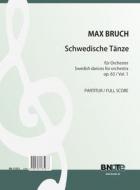 Swedish dances for orchestra, 1st. series op.63/1-7 (full score) 
