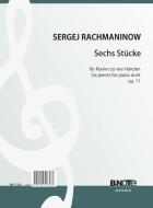 Six pieces for piano duet op.11 