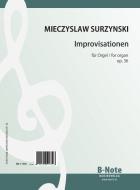Seven improvisations for organ op.36 